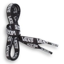 VANS LACES 36" BLACK LOGO