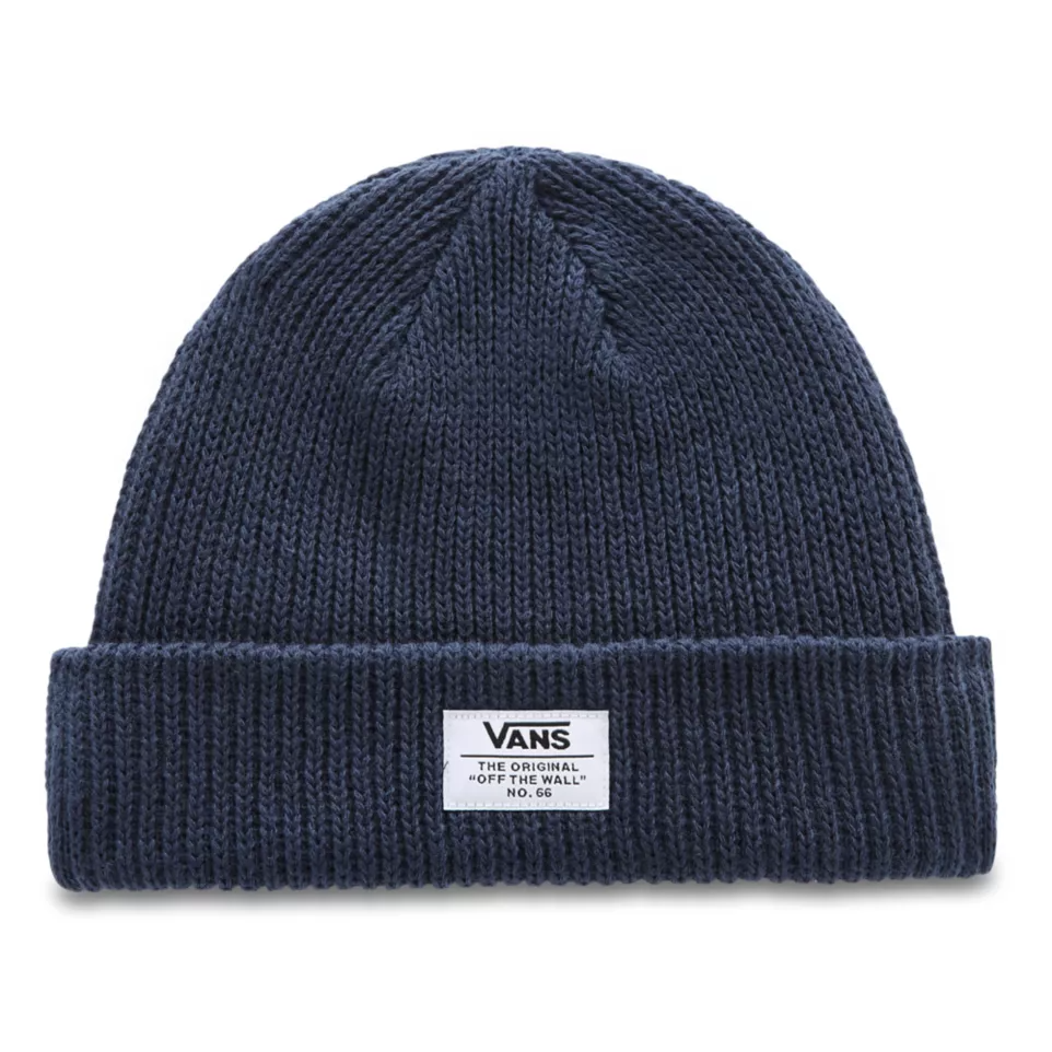 VANS BEANIE DROP V TALL CUFF - BLACK/WHITE