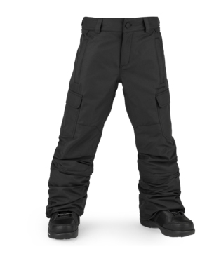WINTER PANT VOLCOM YOUTH CARGO INSULATED - BLACK