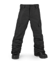 WINTER PANT VOLCOM YOUTH CARGO INSULATED - BLACK