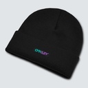 OAKLEY B1B GRADIENT PATCH BEANIE - BLACKOUT