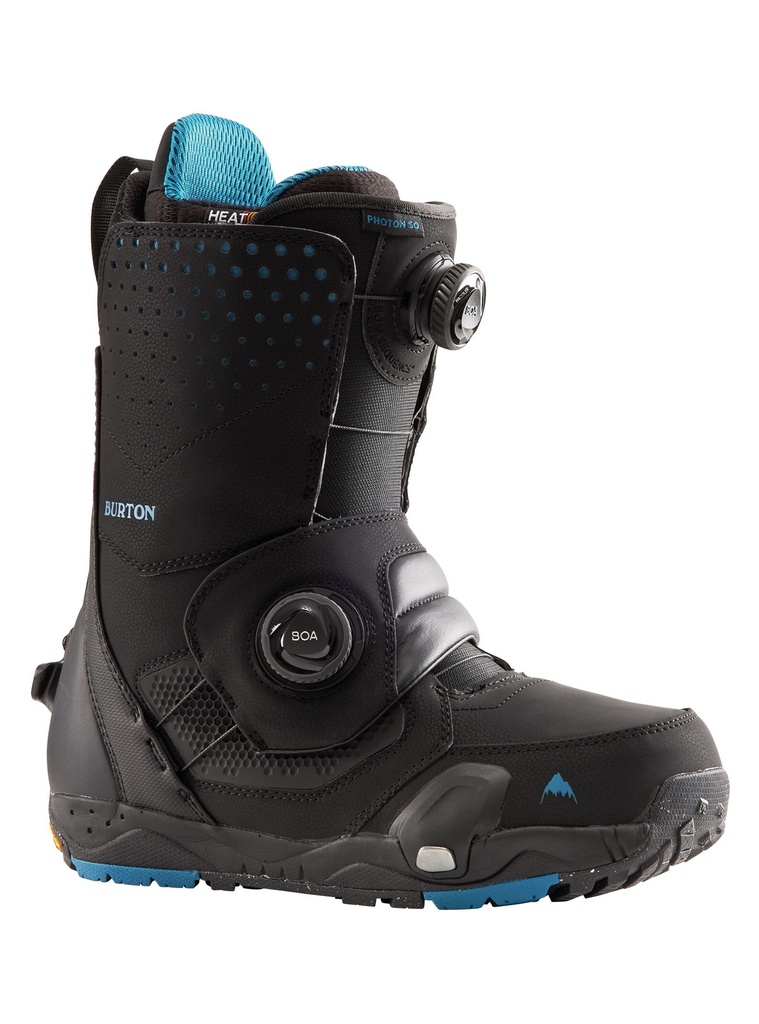 BURTON MEN'S PHOTON STEP ON WIDE SNOWBOARD BOOTS - BLACK