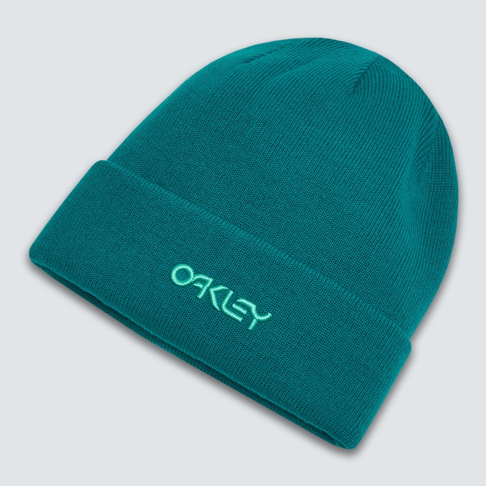 OAKLEY B1B LOGO BEANIE - GREEN LAKE
