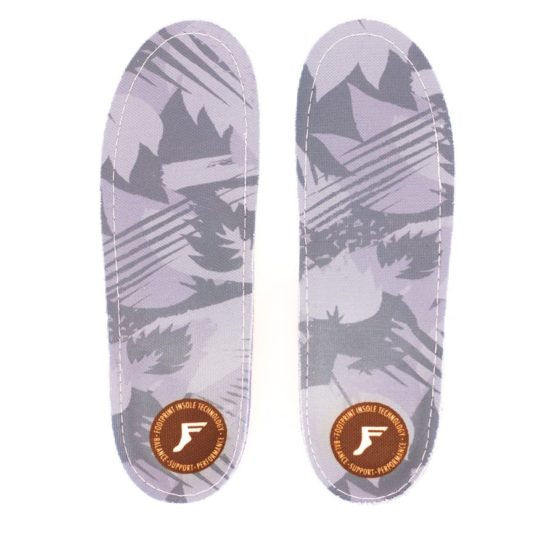 SEMELLES FOOTPRINT LOW PROFILE GAMECHANGERS CUSTOM ORTHOTICS - LIGHT GREY