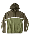 DC HOODIE CLASH PULL OVER - IVY GREEN
