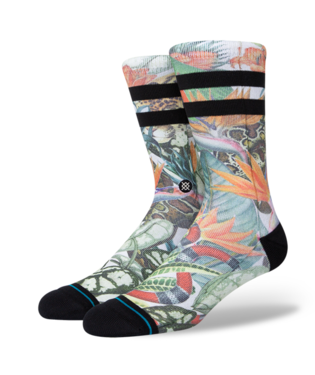 STANCE SOCKS CASUAL - LIFE JUNGLE OFFWHITE