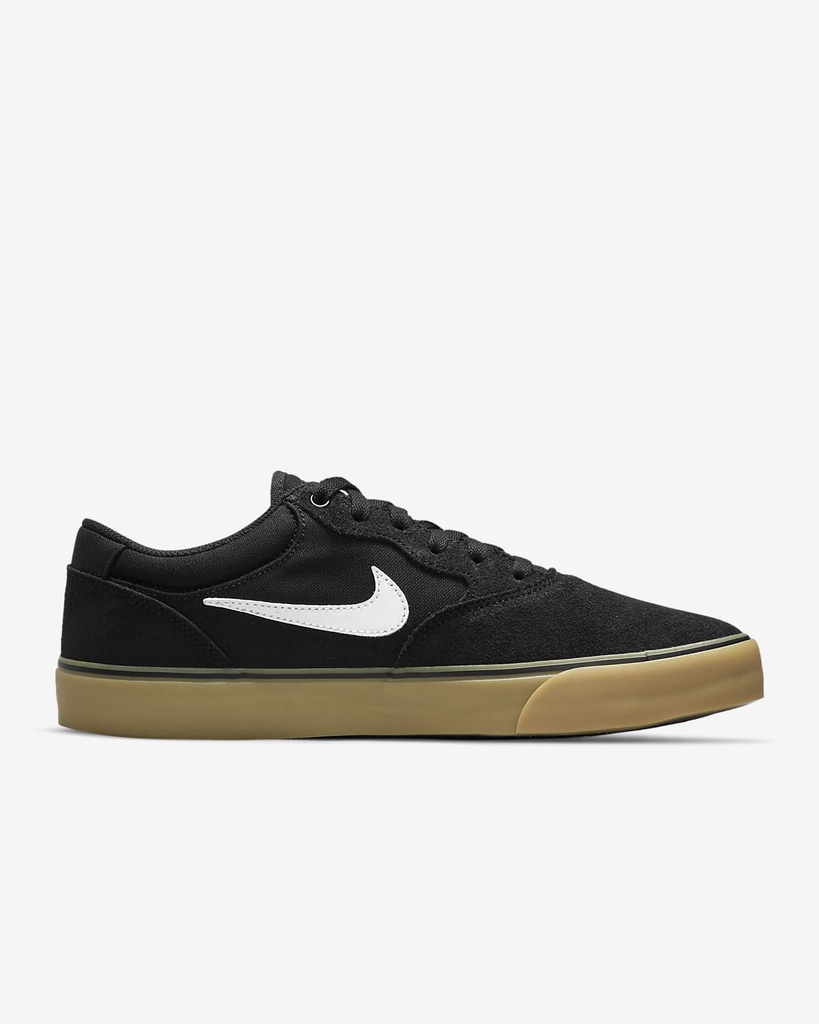 SOULIER NIKE SB CHRON 2 - NOIR/BLANC/GUM