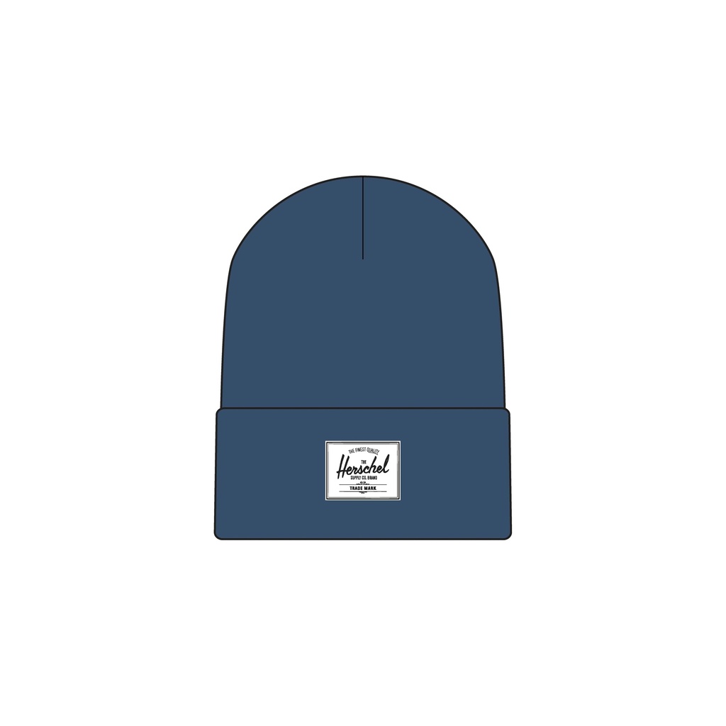HERSCHEL BEANIE ELMER ACRYLIC - ENSIGN BLUE