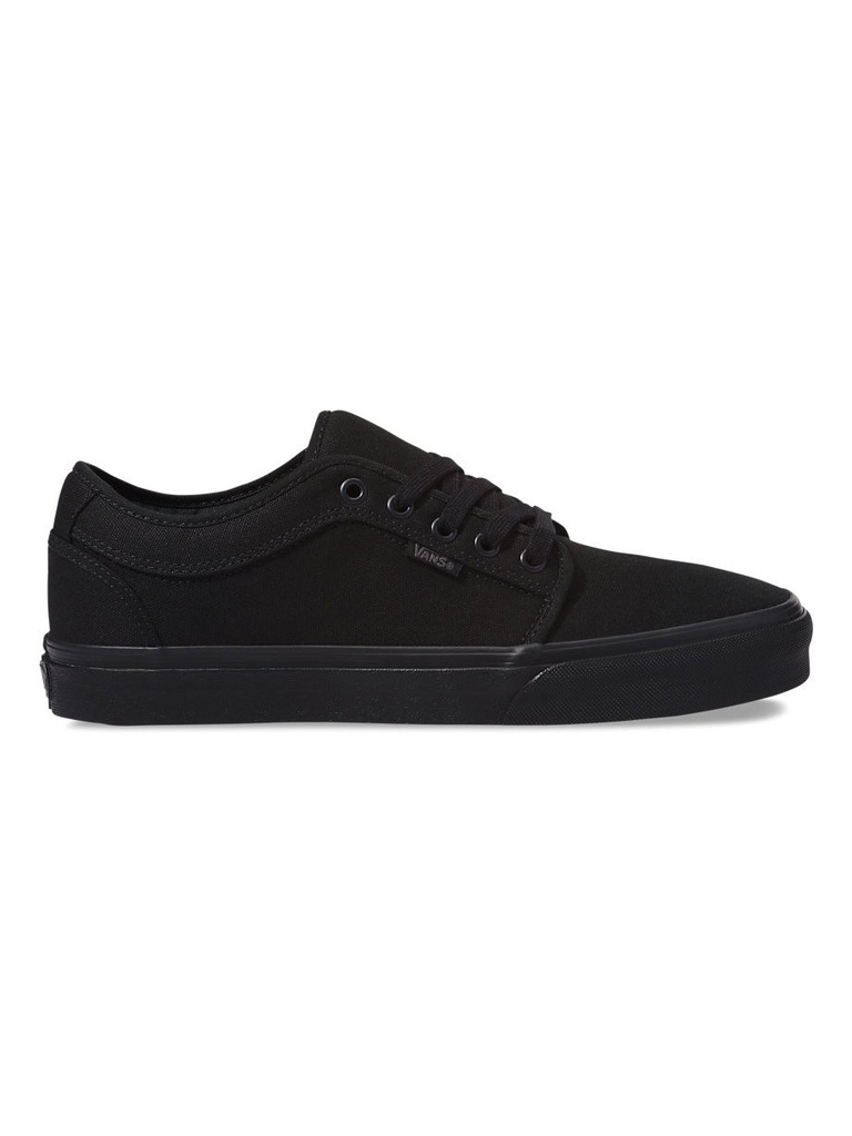 VANS SKATE CHUKKA LOW SHOES - BLACKOUT