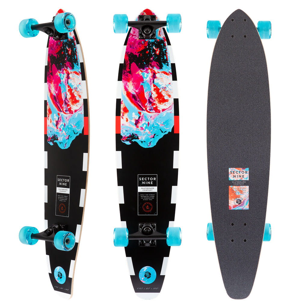 SECTOR 9 COMPLETE LONGBOARD COSMOS CUTBACK - 37,5'' X 8.365''