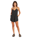 ROBE VOLCOM WILD QUEENDOM ROMPER - NOIR/BLANC