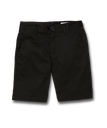 SHORT VOLCOM FRICKIN BOYS CHINO SHORT - BLACK