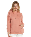 COTON OUATÉ VOLCOM TRULY STOKED BOYFRIEND PULL OVER - LIGHT MAUVE