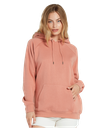 VOLCOM TRULY STOKED BOYFRIEND PULL OVER HOODIE - LIGHT MAUVE