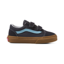 Vans Old Skool V Kids Shoes - (Gum) Asphalt/Aquatic