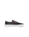 VANS ERA JUNIOR SHOES - (FLAME LOGO REPEAT) BLACK