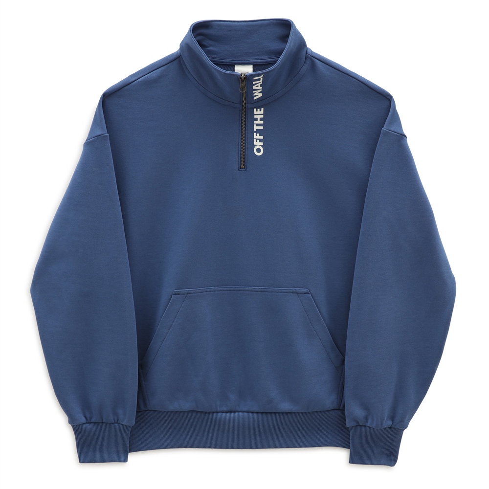 VANS OFF THE WALL POLO SWEATSHIRT - TRUE NAVY