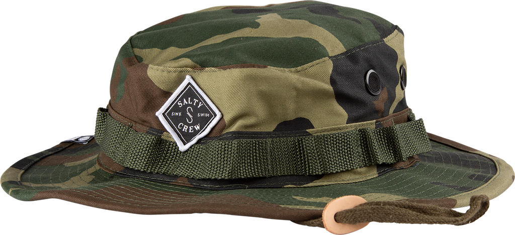 CHAPEAU SALTY CREW JUNIOR TIPPET BOONIE - CAMO