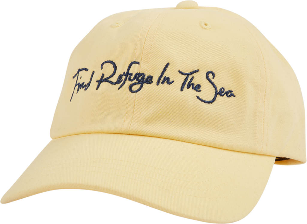 CASQUETTE SALTY CREW REFUGE DAD HAT - JAUNE