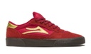 SOULIER LAKAI CAMBRIDGE - ROUGE/GUM/SUEDE