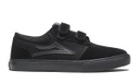 LAKAI SKATE SHOES GRIFFIN KIDS - BLACK/BLACK/SUEDE