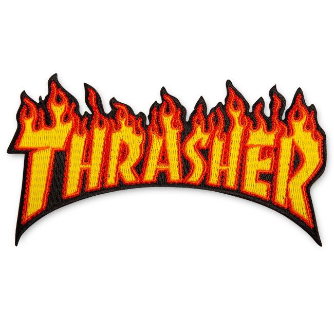PATCH THRASHER FLAME PATCH