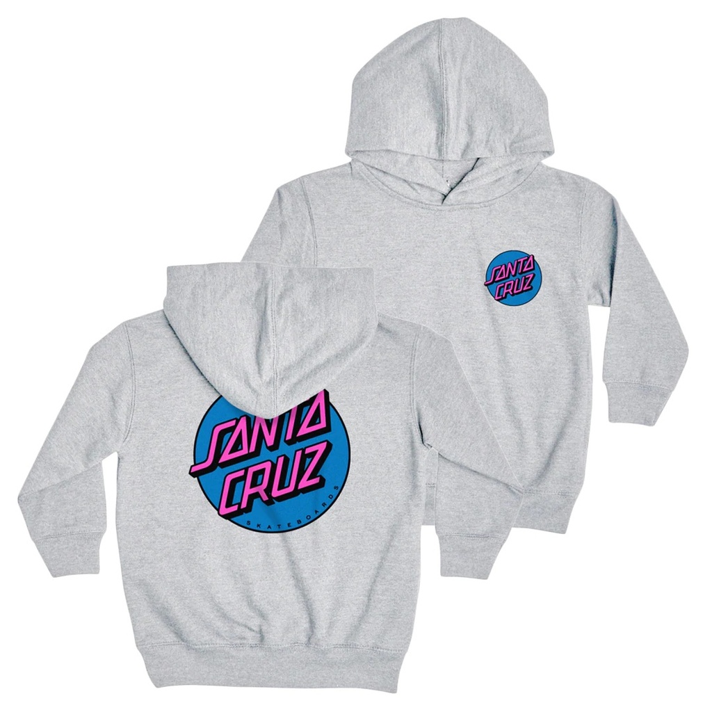 SANTA CRUZ TODDLER HOOD OTHER DOT - HEATHER