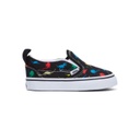 SOULIER VANS TODDLER SLIP-ON DINO - MULTI/TRUE WHITE