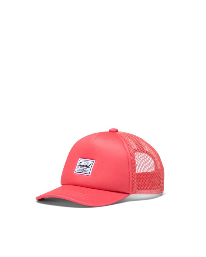 CASQUETTE HERSCHEL TODDLER WHALER MESH CLASSIC 1-2 ANS - CALYSPO CORAL