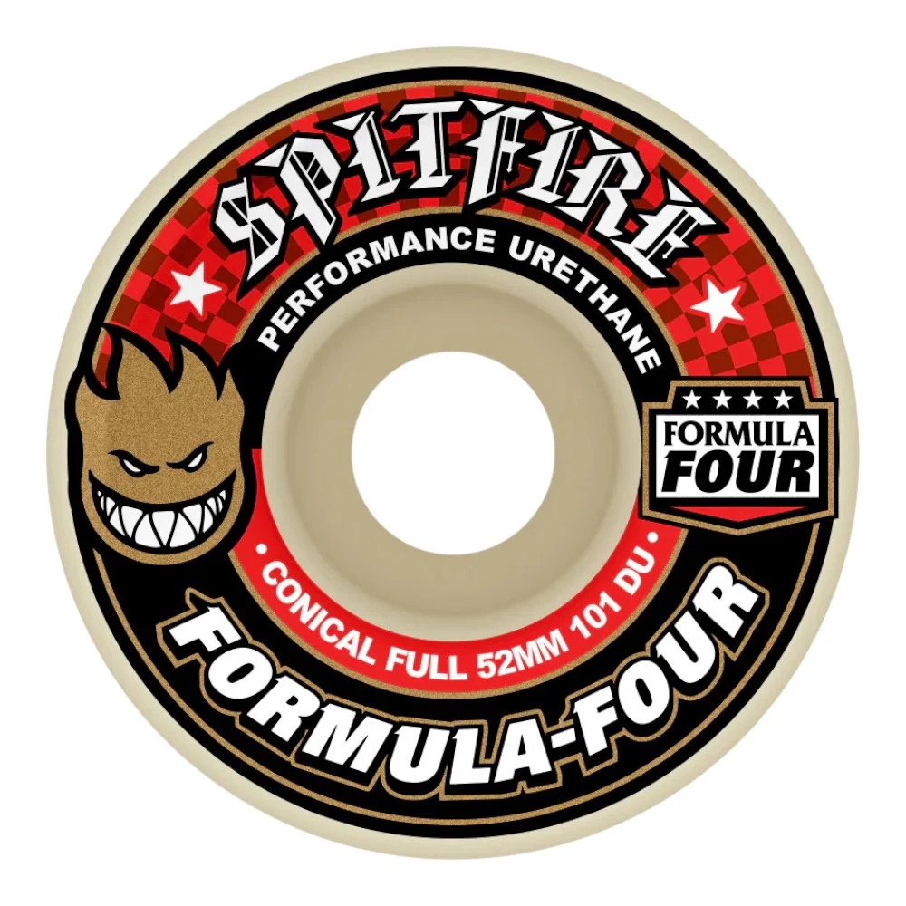 ROUE SPITFIRE 56MM F4 101D CONICAL ROUGE