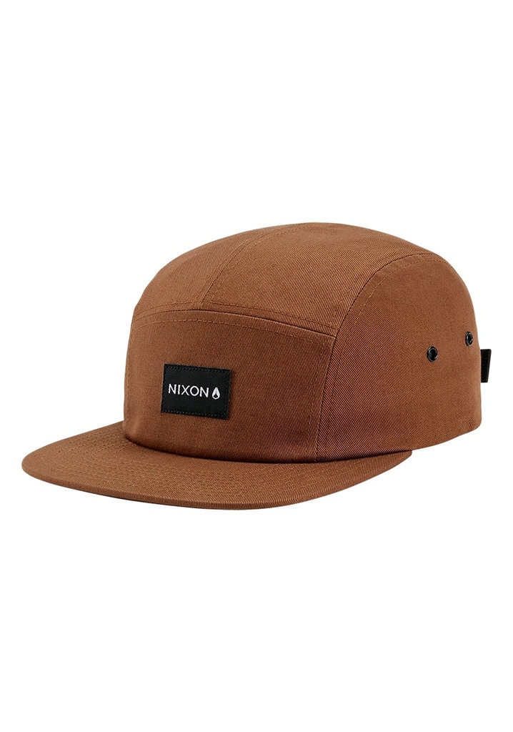 NIXON MIKEY STRAPBACK HAT - BROWN