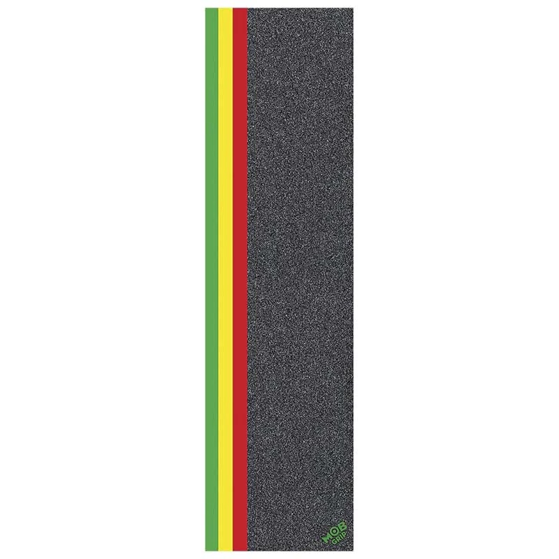 GRIP TAPE MOB CHEKER STRIP - VERT/JAUNE/ROUGE