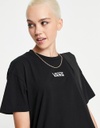 T-SHIRT VANS FLYING V OVERSIZED POUR FEMME - NOIR