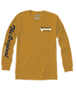 VANS BOYS LONG SLEEVE MADE TO LAST - GOLDEN YELLOW