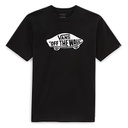 VANS CLASSIC FRONT LOGO STYLE 76  SHORT SLEEVE TEE - BLACK