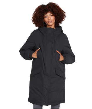MANTEAU VOLCOM SLEEPI PUFF PARKA POUR FEMME - NOIR
