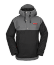 VOLCOM LONGO PULLOVER JACKET - BLACK