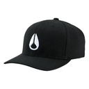 CASQUETTE NIXON DEEP DOWN ATHLETIC SNAPBACK FIT - NOIR/BLANC
