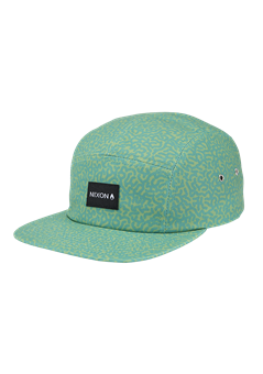 NIXON MIKEY STRAPBACK HAT - SQUIGG/GREEN