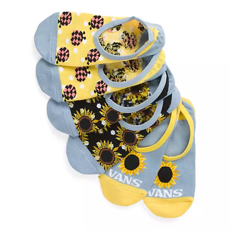 BAS VANS SUNFLOWER MIX CANOODLE CANOODLE PK3 - NOIR/ASHLEY BLUE