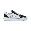 VANS YOUTH OLD SKOOL SHOES - DALMATIAN BLACK/WHITE