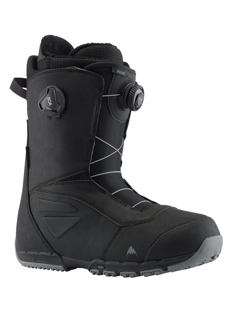 BURTON MEN'S RULER BOA WIDE SNOWBOARD BOOTS - BLACK