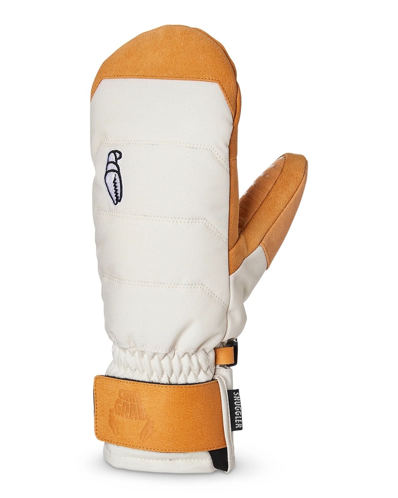 MITAINES CRAB GRAB SNUGGLER MITTENS POUR FEMME - CREAM/TAN