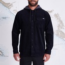 SALTY CREW FINBACK CORD HOOD - NOIR