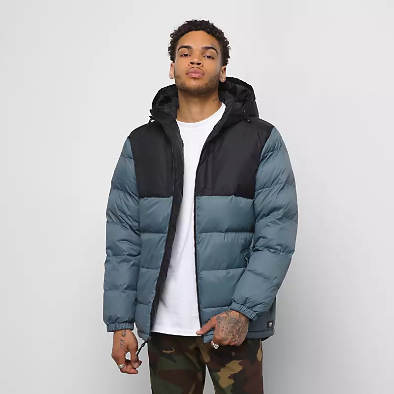VANS BLUEJAY MTE-1 WEATHERIZED JACKET - BLACK-STORMY WEATHER