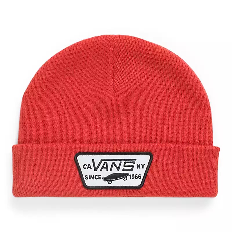 VANS BOYS MILFORD BEANIE - MOLTEN LAVA