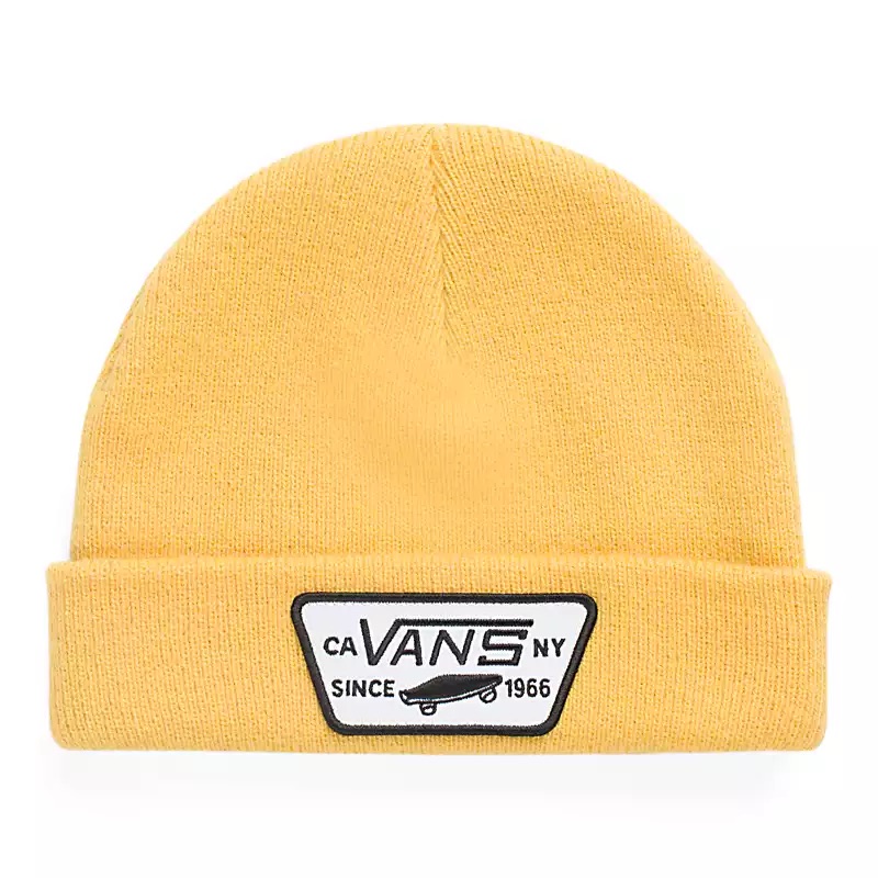 TUQUE VANS JUNIOR MILFORD BEANIE - YOLK JAUNE