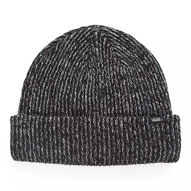 VANS WOMEN'S CORE BASIC BEANIE - BLACK/MARSHMALLOW