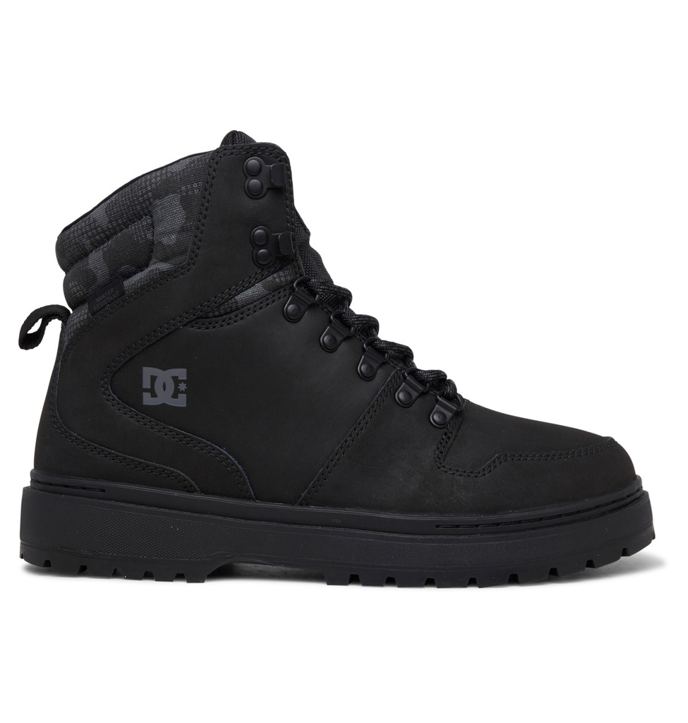 DC PEARY LACE WINTER BOOTS - BLACK/CAMO