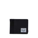 HERSCHEL HANK II WALLET - BLACK/CROSSHATCH/BLACK